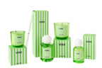 J-Line geurkaars Verde - Spring Ivy & Neroli - glas - groen - L
