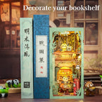 Cutebee, DIY Booknook, Panda Bookshop, DY02B, 18x11x23cm