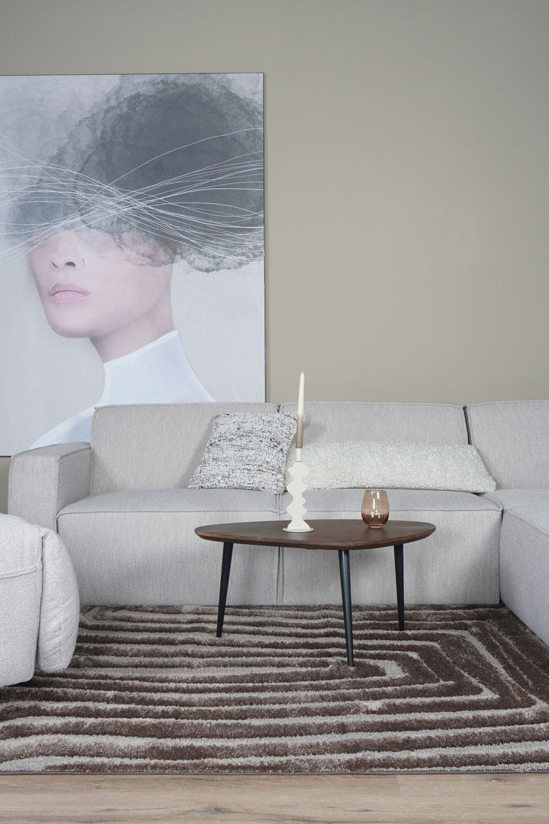 Vloerkleed Lima Bruin 160 x 230 cm