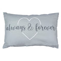 Hartje kussen always&forever 40x60cm*