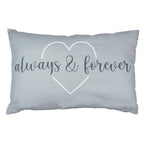 Hartje kussen always&forever 40x60cm*