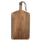 Decoratie Snijplank 25x2x50 cm Bruin Hout Vis