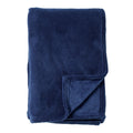 Dutch Decor Owen - Plaid 130x160 cm - Insignia Blauw - Blauw