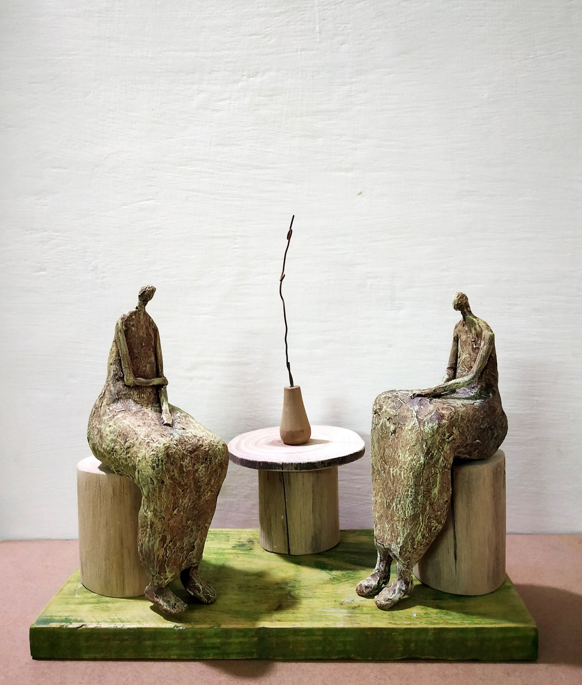 Papier-maché Sculptuur 'Guftagoo'