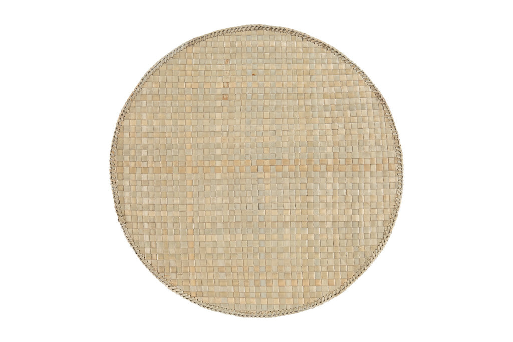 Placemat yara - pandanus - ronde - dia 38 cm
