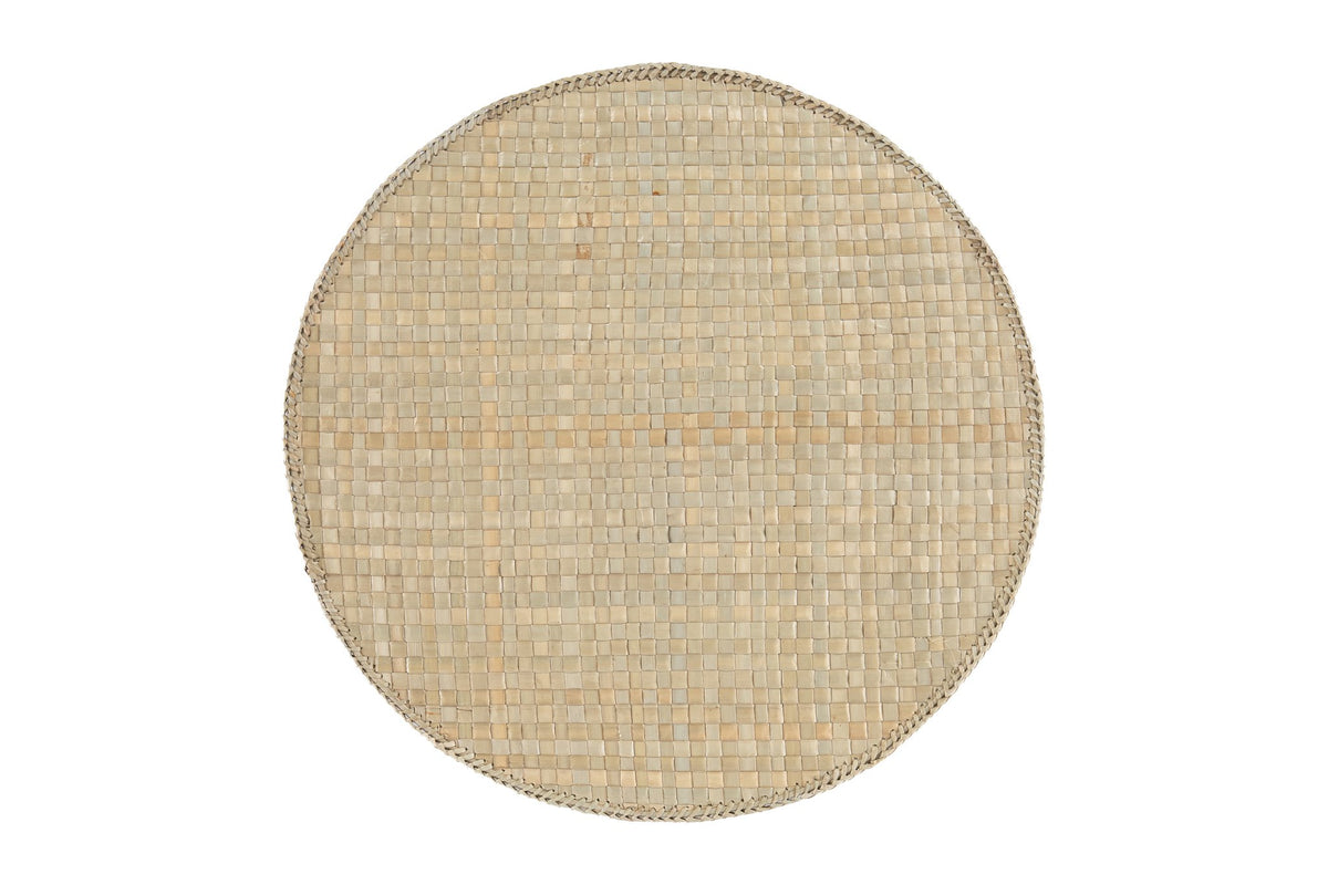 Placemat yara - pandanus - ronde - dia 38 cm