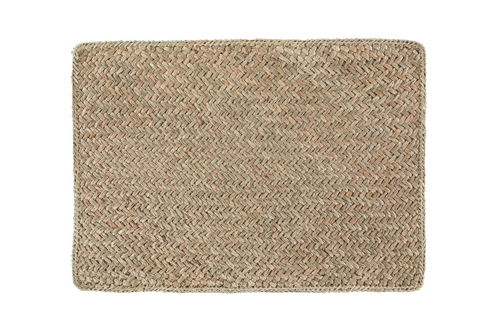Placemat unpun - zeegras - 33x45 cm, beige
