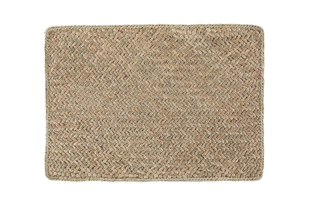 Placemat unpun - zeegras - 33x45 cm, beige