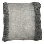 *kussen wol look gemeleerd grijs 45x45cm*