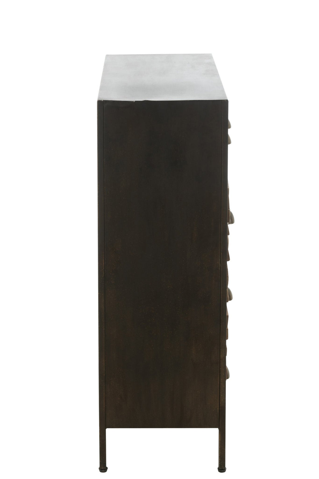 J-Line Kast 16 Schuiven Hout/Metaal Bruin