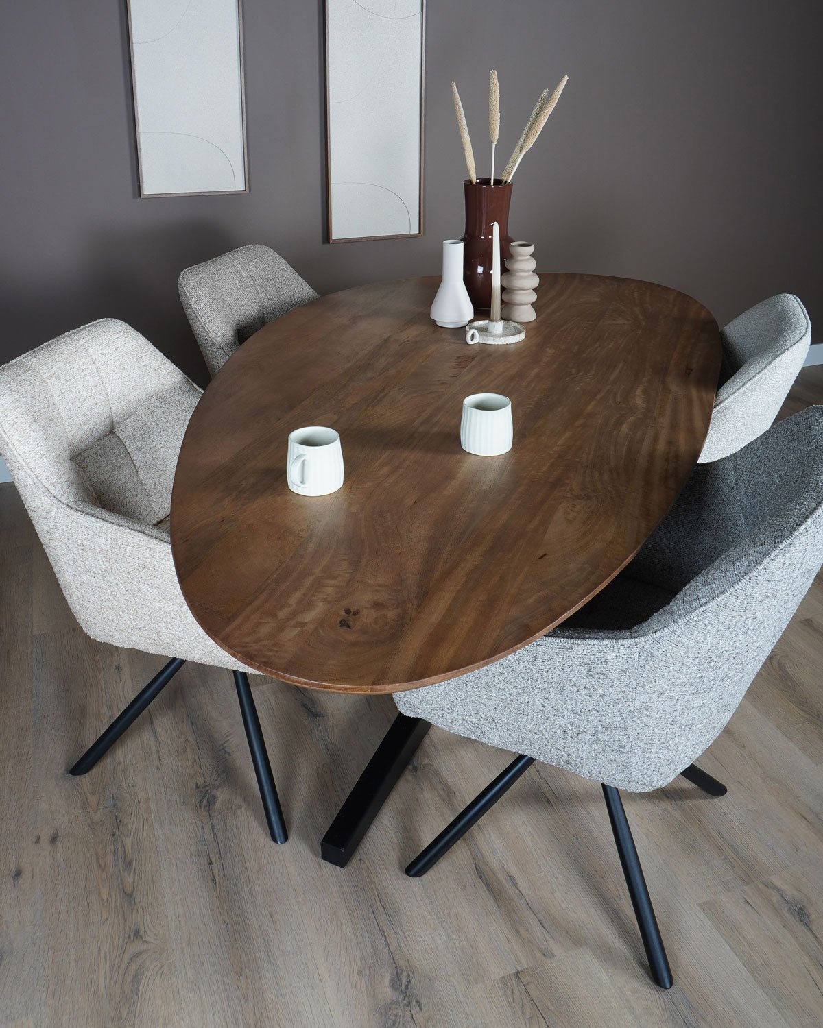 Eettafel Ray 200 x 100 cm - Mangohout