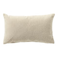 Dutch Decor Julio - Kussen 30x50 cm - Marshmallow - Wit