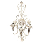 Wandlamp 40x29x70 cm Wit IJzer Muurlamp