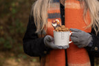 Wintersjaal Dames 35x212 cm Oranje Synthetisch