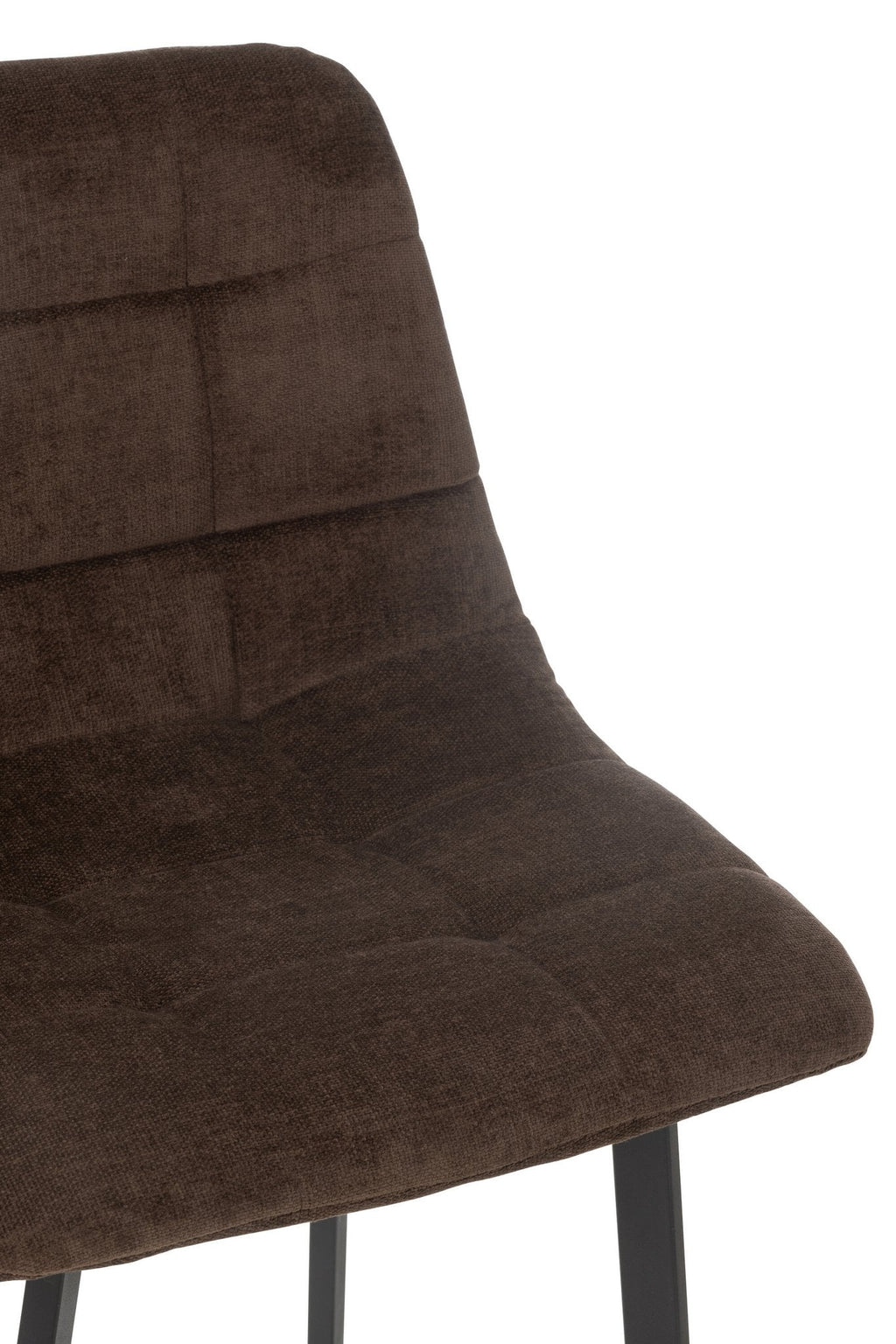 J-Line Barstoel Kent Metaal/Polyester Bruin