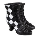 Decoratie Schoenen 15x12x15 cm Zwart Wit Polyresin
