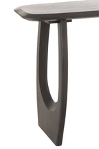 J-Line console Mark - hout - zwart