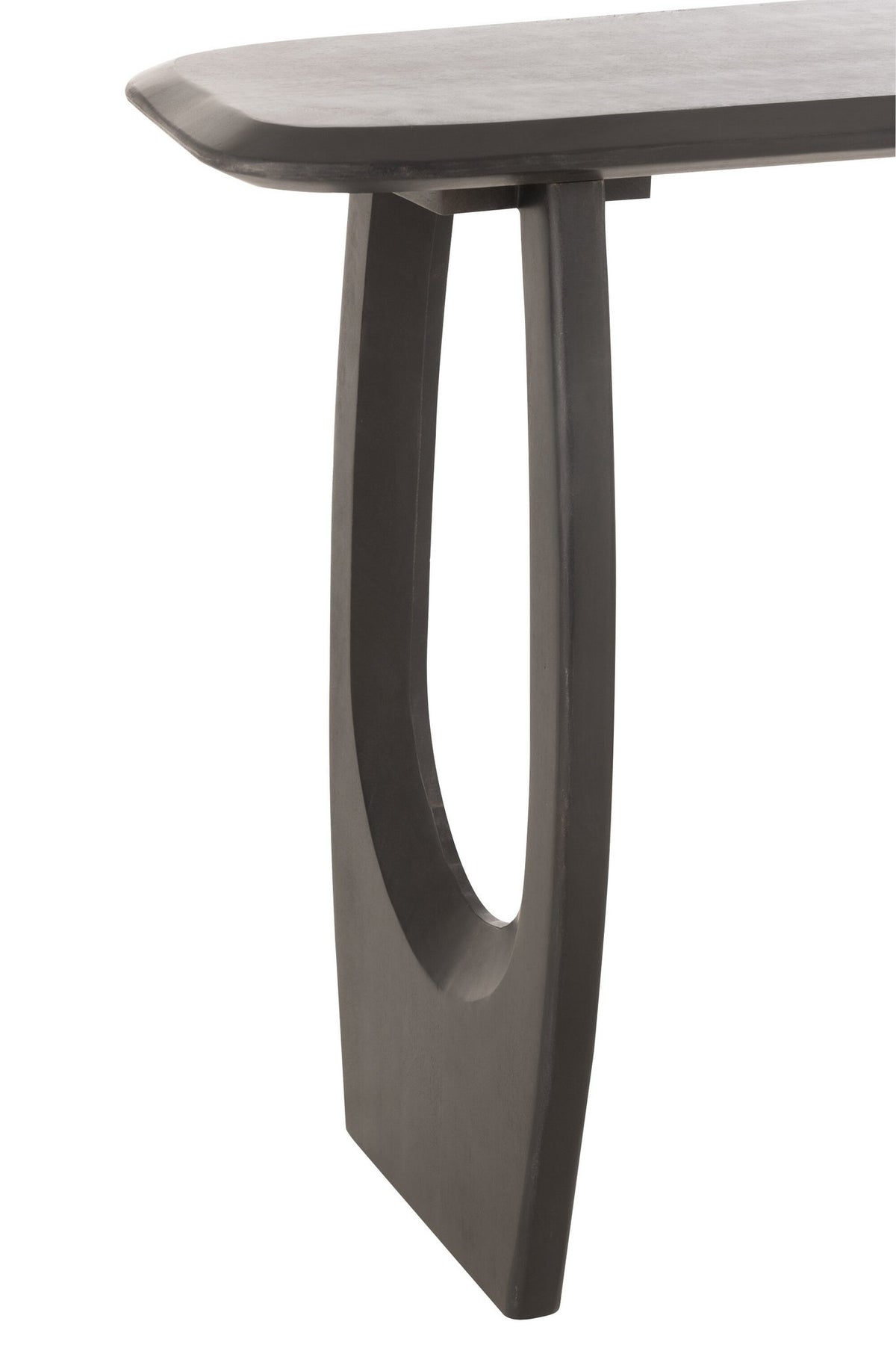J-Line console Mark - hout - zwart