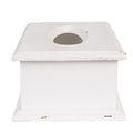 Tissue Box 28x16x10 cm Wit Hout