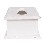 Tissue Box 28x16x10 cm Wit Hout