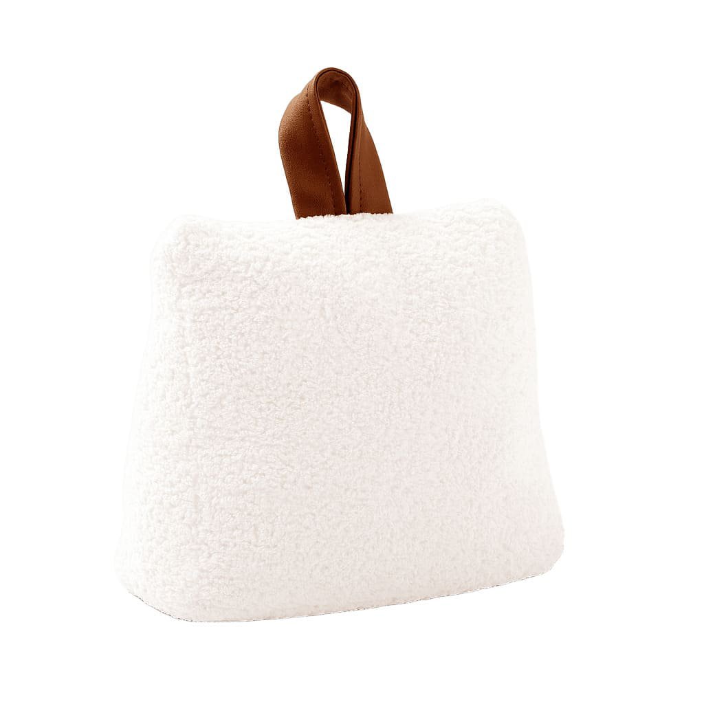 Textino Teddy - Deurstopper 18x8x18 cm - Tofu - Beige