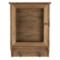 Sleutelkastje 29x8x40 cm Bruin Hout Sleutelhouder