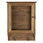Sleutelkastje 29x8x40 cm Bruin Hout Sleutelhouder