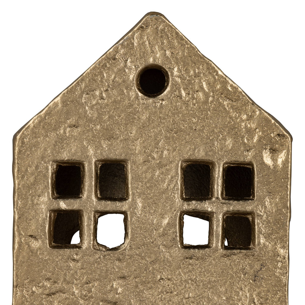 T-lichthouder Belderri Goud 12x19cm