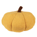 Decoratie Pompoen Ø 30x18 cm Geel Polyester