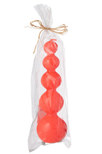J-Line Kaars Kalebas Fluo Rood - 25 Uur
