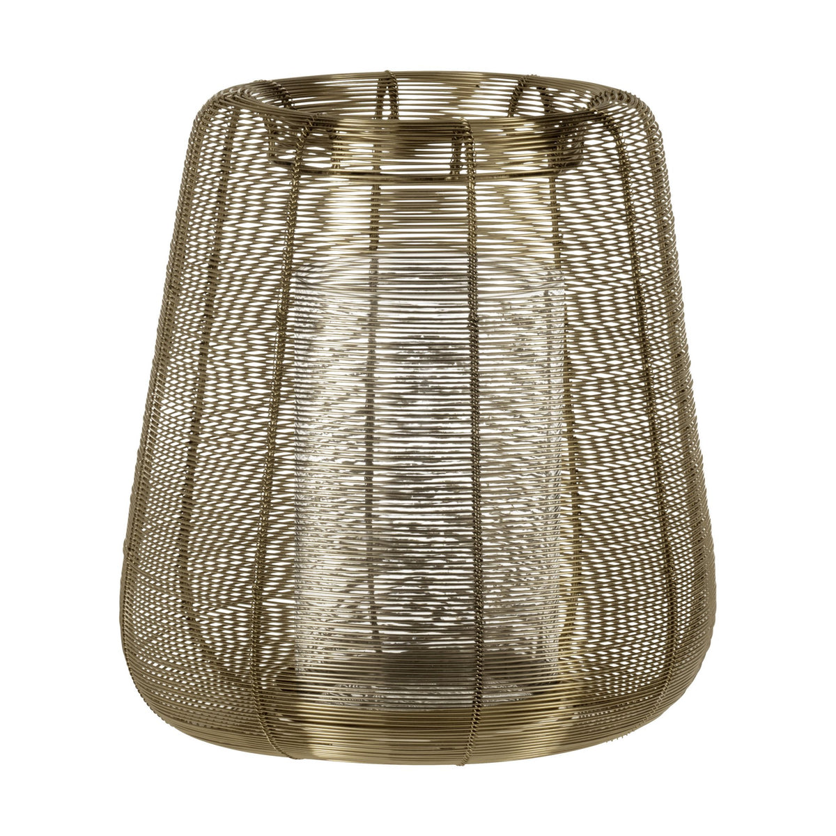 Windlicht Hagony Goud 28x29 cm