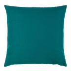 Lef uni buitenkussen petrol 60x60cm