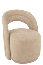 J-Line zetel Accent - textiel - beige