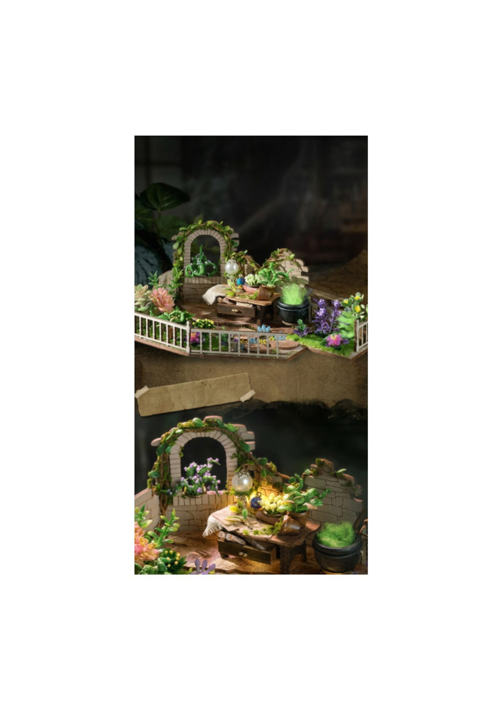 Cutebee, 3D DIY Huisje, Magic House, LV-03B, 22,8x16,2x22,5cm