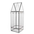 Decoratie KweekKastje 15x15x45 cm transparant metaal