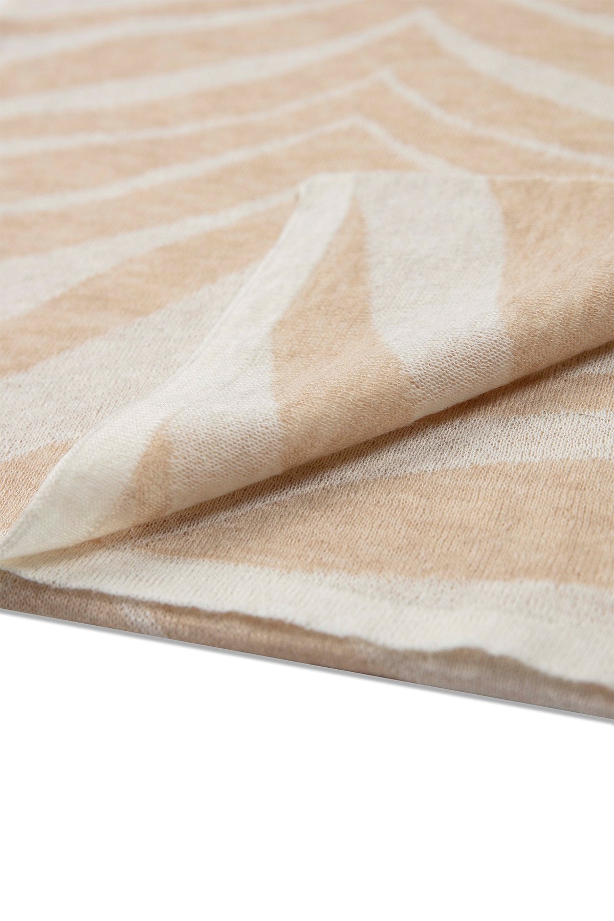 Tijger sjaal ecru-beige