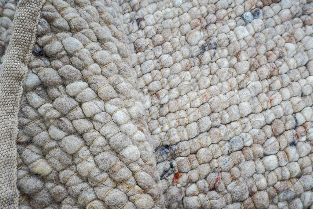 Vloerkleed Steve Donker Beige Rond ø200 cm
