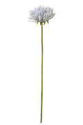 J-Line bloem Chrysant - kunststof - lichtblauw