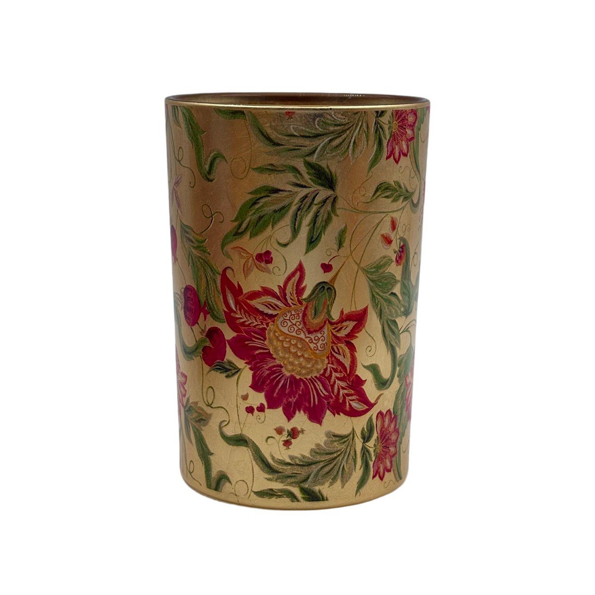 Theelichthouder goudfolie C 18cm