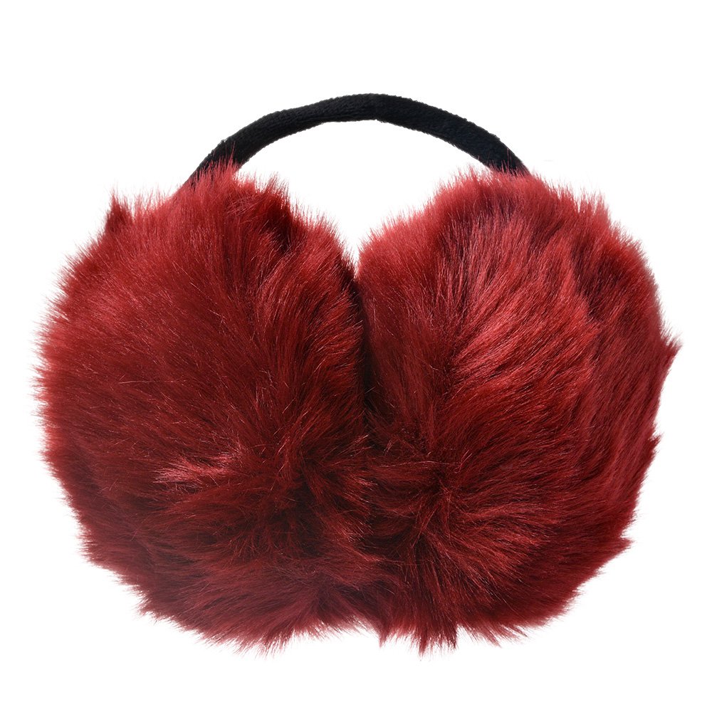Oorwarmers one size Rood Polyester