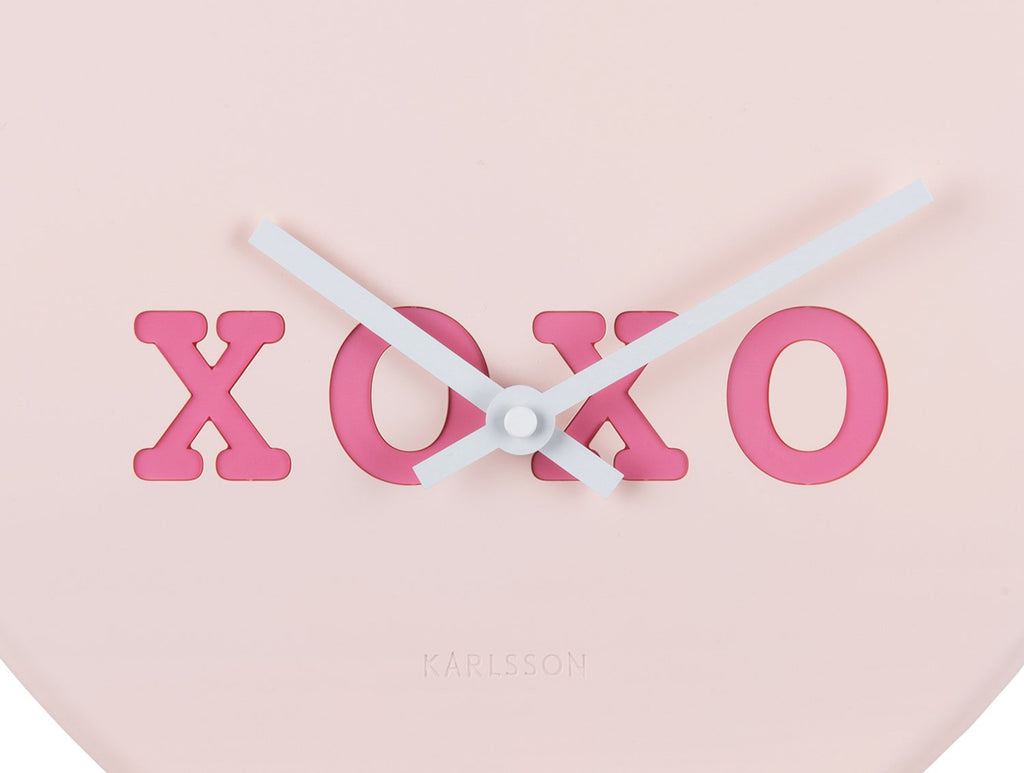 Wandklok Hart Snoep