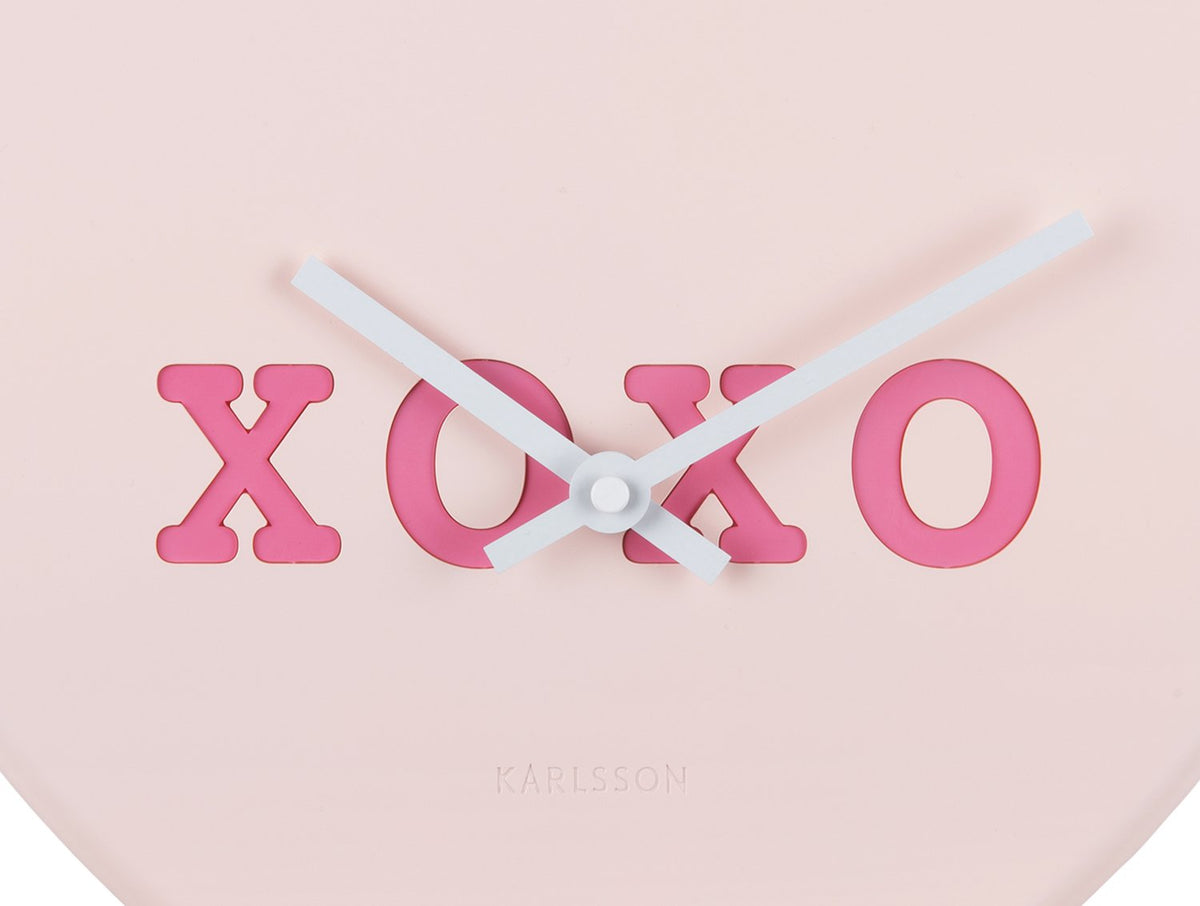 Wandklok Hart Snoep