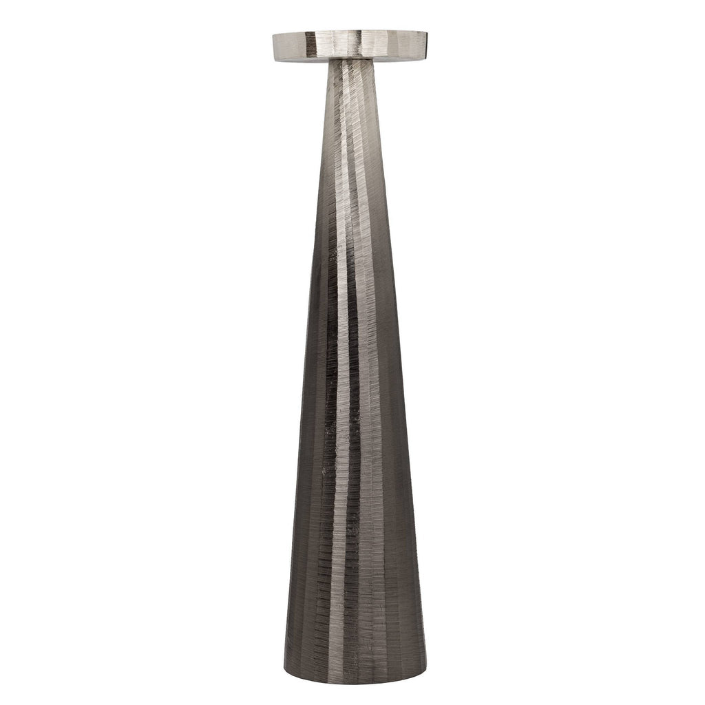 Kandelaar Butuan Nikkel 13x56 cm