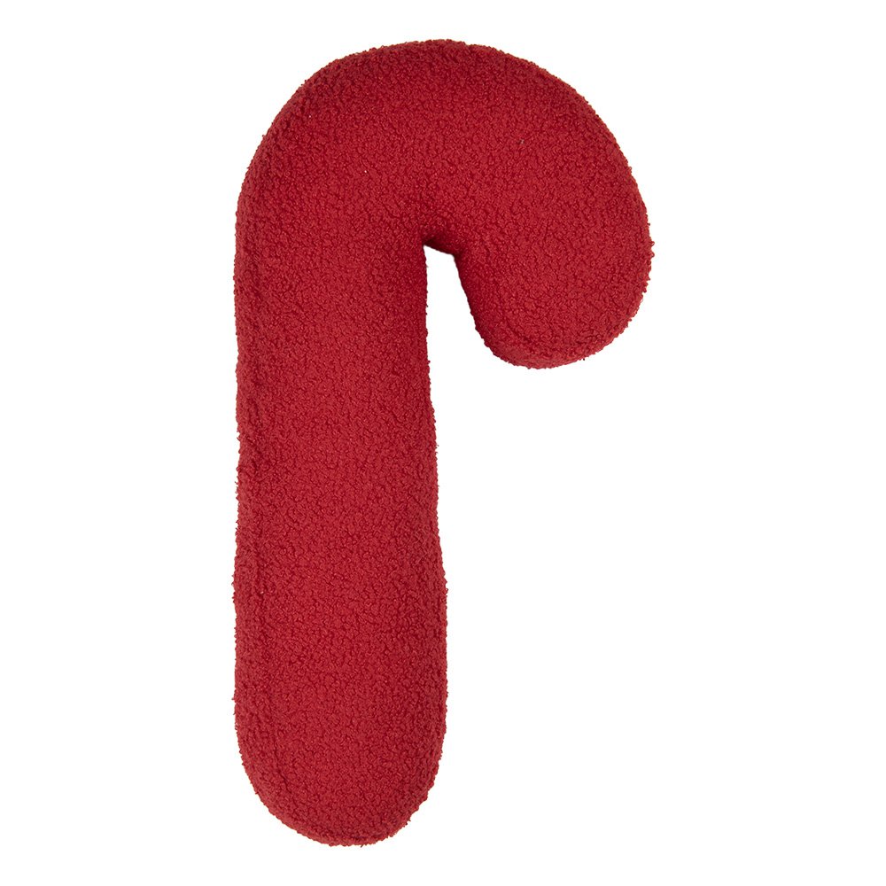 Sierkussen Zuurstok 15x40x4 cm Rood Polyester