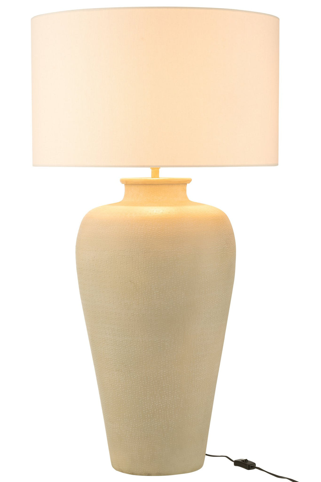 J-Line lamp Cilinder - aluminium - ecru