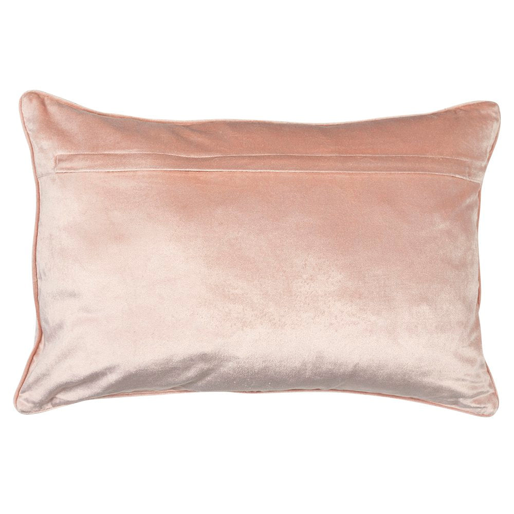 Groot kussen fluweel blush pink 40x60cm*