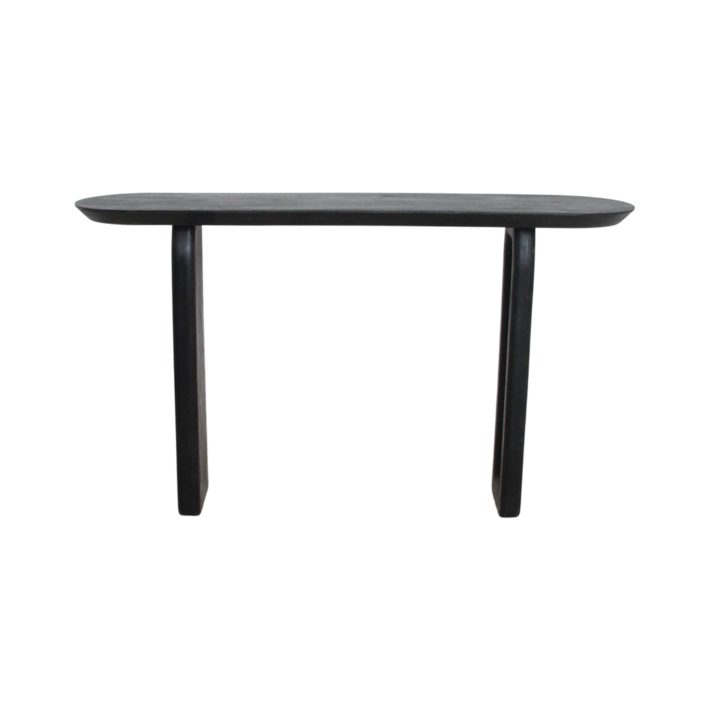 Bullnose consoletafel zwart