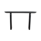 Bullnose consoletafel zwart