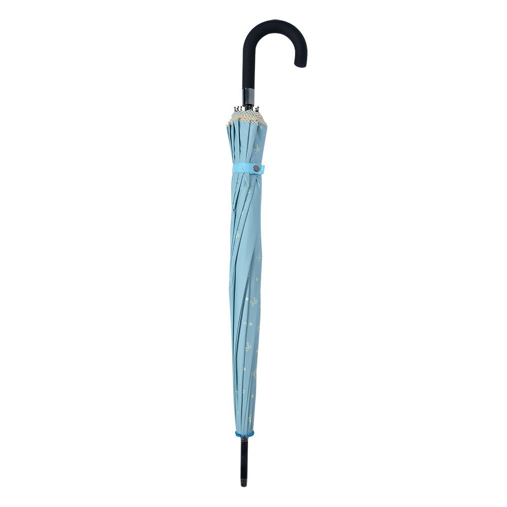 Paraplu Volwassenen Ø 98 cm Blauw Polyester Regenscherm