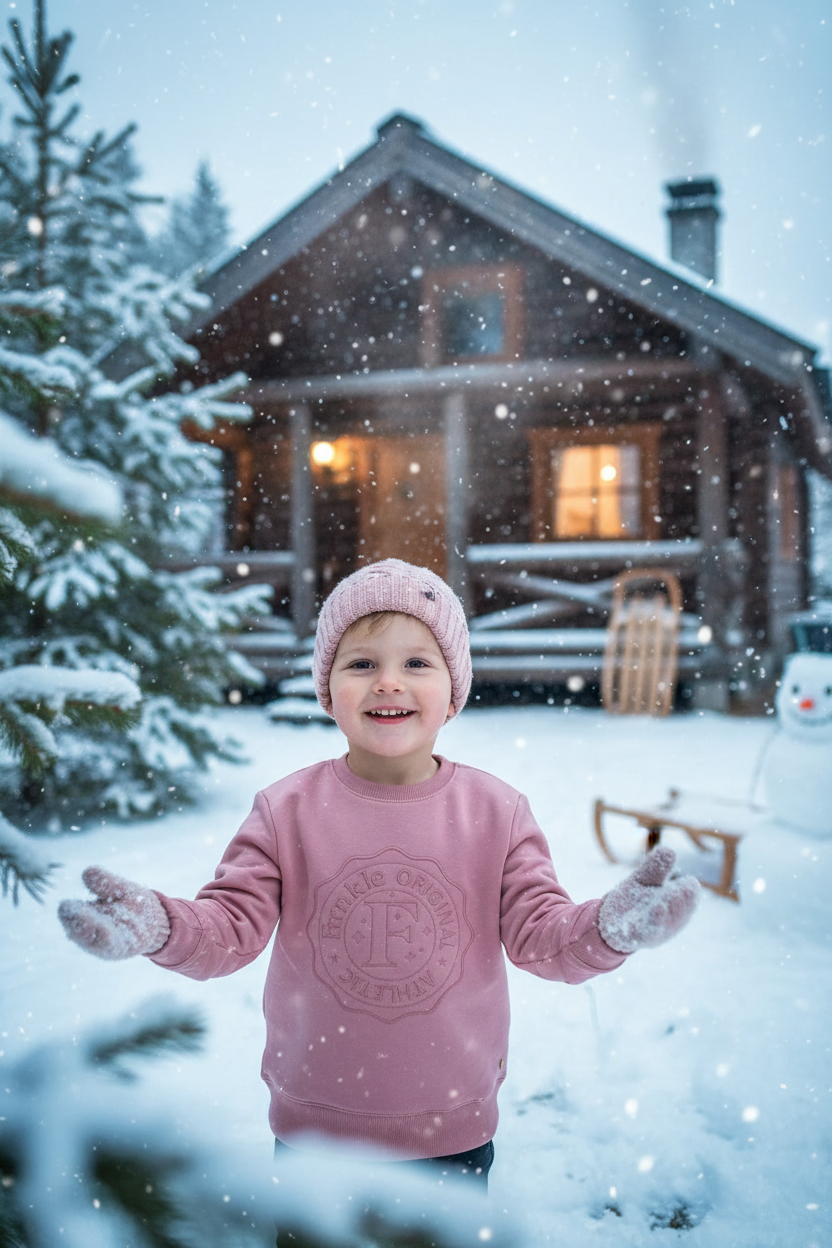 Funkle Girls Sweater roze